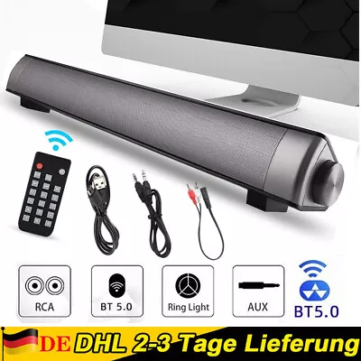 Kaufen Soundbar TV Geräte,für Handy/Tablet Lautsprecher Heimkino Bluetooth Sound Bars • 25.99€