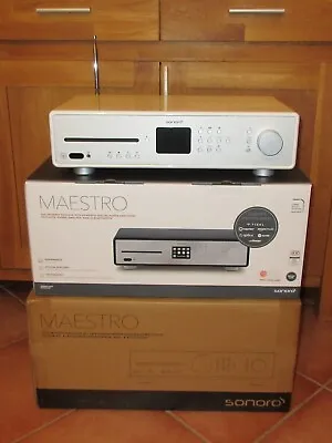 Kaufen Sonoro MAESTRO SO-10000-100-WS HiFi-Internetreceiver Weiß-Silber 2x170W Mit OVP • 1,049€