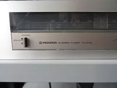 Kaufen Vintage PIONEER TX-410 L Stereo TUNER Silver LINE Gut Erhalten Geprüft • 14.90€