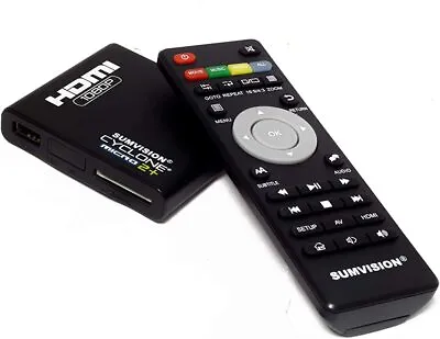 Kaufen Sumvision Cyclone Micro 2+ Full HD HDMI 1080p Multi Media Player Mit Adapter • 61.24€