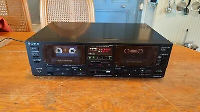 Kaufen Sony TC-WR750 Double Cassette, Tape Deck Recorder, Dolby B,C, Tested And Working • 80€