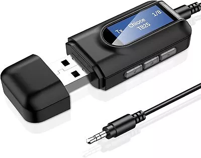 Kaufen Bluetooth Adapter Audio 5.0, 2 In 1 Wireless Sender Empfänger, Bluetooth USB Tra • 7.95€