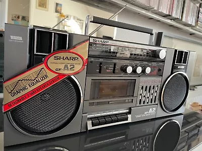Kaufen Neu Sharp GF-A2 Cassette Tape Recorder Boombox Ghettoblaster • 1,190€