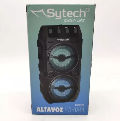 Kaufen Sytech Tragbarer Lautsprecher Serie Microbeat 2 X 3 10 W Rms 75 Peit Audio Audio • 19.99€