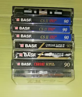 Kaufen Konvolut 8x BASF 90 CHROME SUPER II  Audio MC Tape RARITÄT • 11€