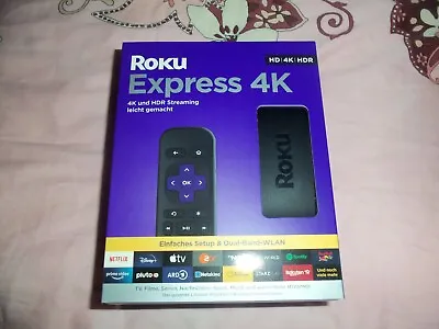 Kaufen Roku Express 4K Streaming Media Player - Schwarz Unbenutzt • 30€