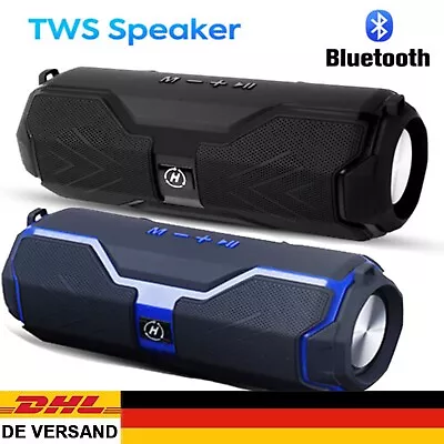 Kaufen 20w Tragbarer Wireless Bluetooth Lautsprecher Stereo Subwoofer Sd Musicbox Neu • 17.99€