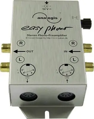 Kaufen Analogis Easy Phono Phono-Vorverstärker • 19.08€
