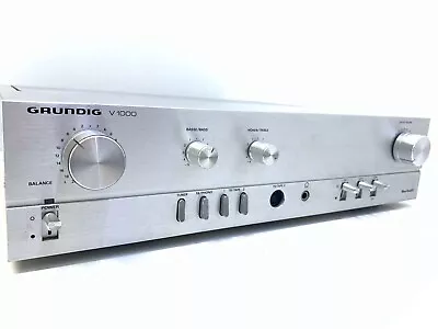 Kaufen Grundig V-1000 Stereo Verstärker 35+35 Watts RMS Vintage 1980 Work 100% Good • 209.99€
