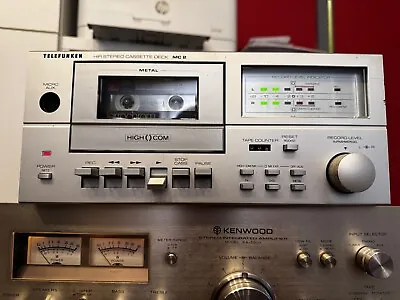 Kaufen Telefunken Mc2 Stereo Kassetten Deck Tape Cassette Vintage  • 50€