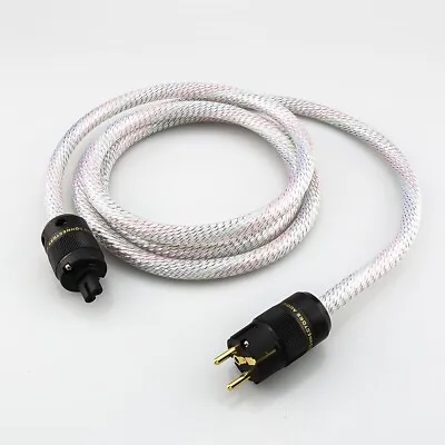 Kaufen Highend Netzkabel Stromkabel C7 Firgure 8 Kaltgerätekupplung POWER CABLE 1,5M • 101.15€