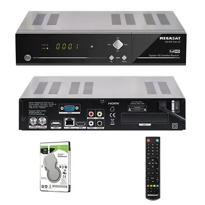 Kaufen Megasat HD 935 Twin V3 HDTV Sat Receiver USB PVR Ready + 2 TB Festplatte • 199€