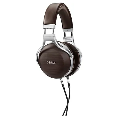 Kaufen Denon AHD5200EM Premium Over-Ear Kopfhörer Ohrhörer Zebraholz Wie Neu • 329.99€