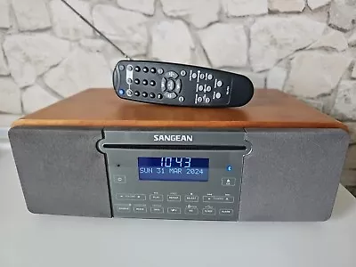 Kaufen Tischradio DAB UKW AUX USB Digital Bluetooth Alarm FM CD SD SANGEAN DDR-47 BT  • 120€