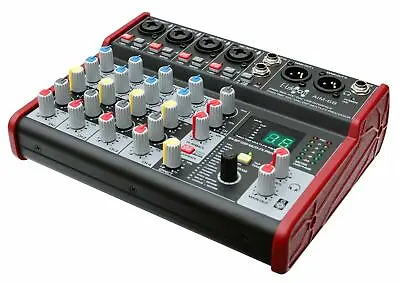 Kaufen E-Lektron AIM-68 6-K Streaming Audio-Mixer Mischpult PC USB-Interface DSP-Effekt • 98.99€