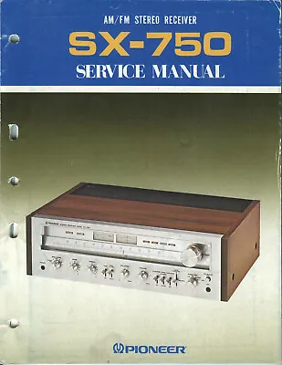 Kaufen Service Manual-Anleitung Für Pioneer SX-750  • 14€