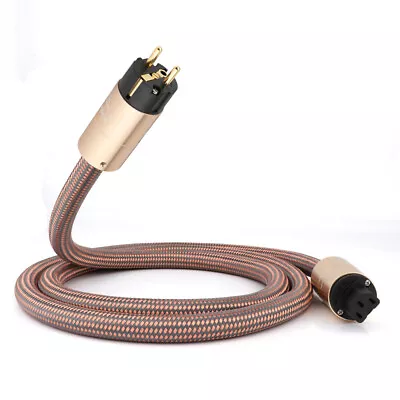 Kaufen Accuphase OFC Kupfer EU/UK/US Schuko HiFi Power Cable Netzkabel Kaltgerätekabel • 49.98€
