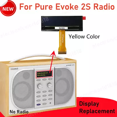 Kaufen For PURE Evoke Marshall 2S DAB Stereo Radio OLED LCD Display Screen Repair NEU • 42.83€