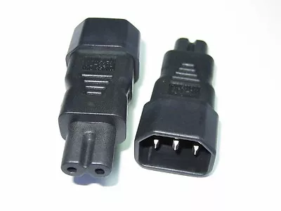Kaufen 1 X IEC 320 Adapter C14 > C7  8  Kaltgerätestecker Auf Kleingerätestecker • 7.90€