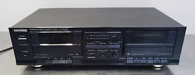 Kaufen Kenwood KX W4010 Double Cassette Stereo Deck Tapedeck • 120€