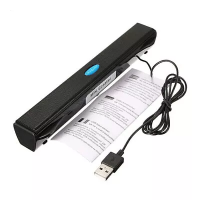 Kaufen Stereo Lautsprecher Speaker PC Computer Tablet Laptop USB Mini Kleine Sound K5D9 • 19.01€