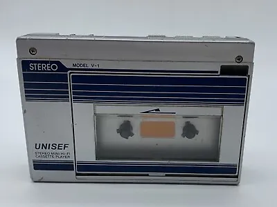 Kaufen Walkman Stereo Model V1 Unisef Stereo Mini Hi-fi Cassette Player Non Funzionante • 19€