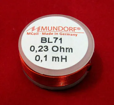 Kaufen Mundorf BL71-0,1 Luftspule 0,1 MH 0,71 Mm Draht 0,23 Ohm Backlack-Draht • 5.20€