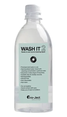 Kaufen Pro-Ject Wash It 2 500ml Reinigungsflüssigkeit Für Alle Plattenwaschmaschinen • 15€