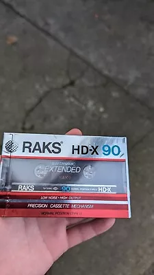 Kaufen Originalverschweißte Musikkassette RAKS HD-X 90 • 12€