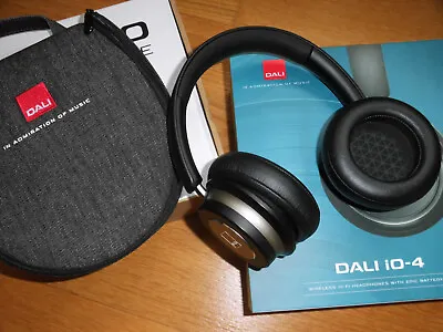 Kaufen Dali IO-4 Bluetooth Kopfhörer (60h Akkulaufzeit) Mit Travel Case In OVP  • 250€