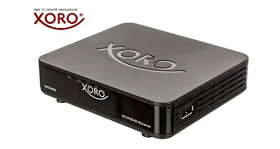Kaufen XORO HRS 8655 Mini‐SAT-Receiver, Digitales HD Satellitenfernsehen, 12V NT, USB • 19.90€