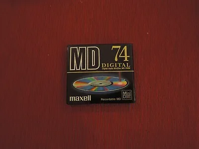 Kaufen MAXELL MD-74RM 74 Er MD Minidisc Minidisk  • 9.99€