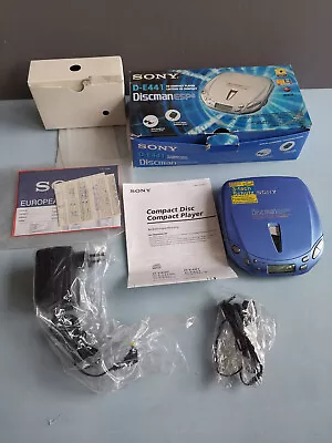 Kaufen Sony D-E441 CD Compact Player Discman ESP2 OVP Vintage CD Walkman  NEU**wertig • 89€