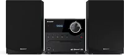 Kaufen SHARP XL-B517D (BK) Micro Hi-Fi Soundsystem Stereo Mit DAB Radio, DAB+, FM, • 118.79€