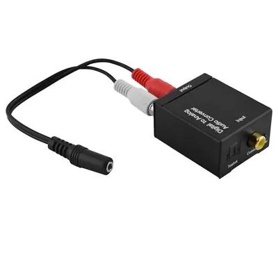 Kaufen Audio Koax Optisch Digital Adapter Kabel Wandler OUT Aux Klinke Buchse / Opto IN • 26.59€