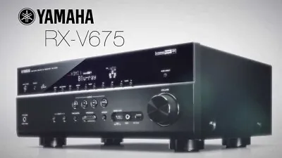Kaufen Yamaha RX-V675  7.2A/W Receiver  Internet Radio USB OSD Phono Tuner • 299€