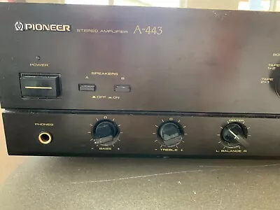 Kaufen PIONEER Stereo Vollverstärker A-443 - Klanggenuss In Perfektion! • 130€