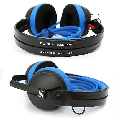 Kaufen Sennheiser Hd25 Kopfhörer Mit Einem Spritzer Blau • 168.97€