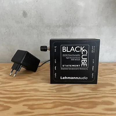 Kaufen LEHMANN AUDIO Black Cube Statement Phonovorverstärker Phono Preamplifier MM + MC • 225€