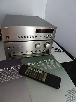 Kaufen Yamaha AX-10 Midi Verstärker + Yamaha TX-10 Natural Sound AM/FM Stereo Tuner • 140€