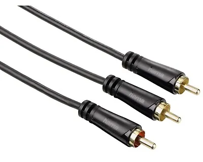 Kaufen Hama Subwoofer-Kabel 2x Cinch-Stecker Auf 1x Stecker Y-Kabel Sub Anschluss-Kabel • 7.90€