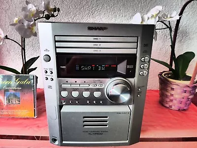 Kaufen Sharp XL-HP500H Hi-Fi Stereo Anlage 3xWechsler CD Radio Receiver Verstärker TAPE • 39.99€