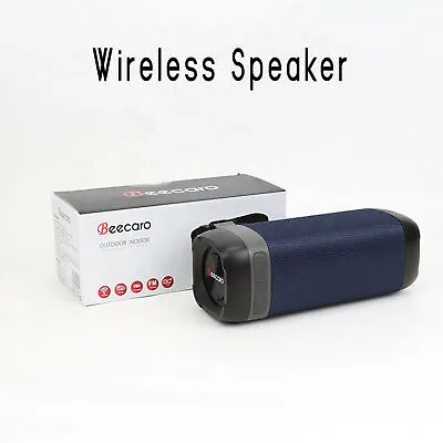 Kaufen Tragbarer Bluetooth Beecaro Lautsprecher Wireless Außenbereich Laut 3D Stereo Musik F52/41B • 25.55€