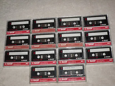 Kaufen   14 MCs Musikkassetten --  BASF Ferro Extra I 90min (vermutlich Bespielt)   • 12€