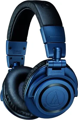 Kaufen Audio Technica Bluetooth Kopfhörer ATH-M50x BT2DS Limited Edition Deep Sea Blue • 229€