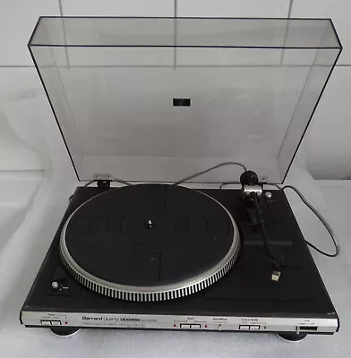 Kaufen Vintage Plattenspieler Garrard Quartz DDQ650 Direct Drive Semi Automatic Mit ADC • 99€