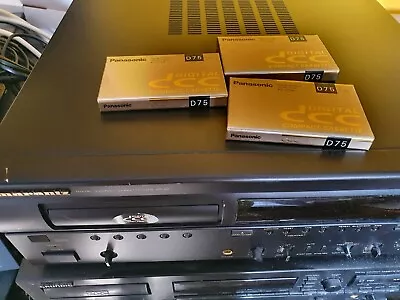 Kaufen Panasonic DCC 75 Digital Compact Cassette Ovp Kassette Tape Ovp • 85€