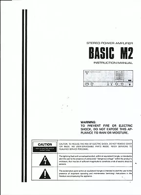 Kaufen Kenwood  Bedienungsanleitung User Manual Owners  Für BASIC M 2 English Copy • 7.95€