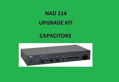 Kaufen Stereo Vorverstärker NAD 114 Reparatur KIT - Alle Kondensatoren • 43.23€