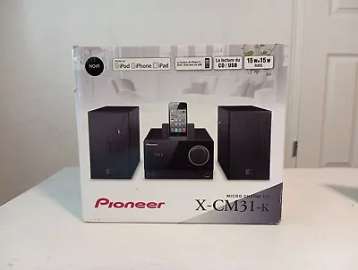 Kaufen Pioneer X CM 31 K CD Receiver Anlage Hi-Fi Musik Radio USB IPod IPhone Neu • 70€